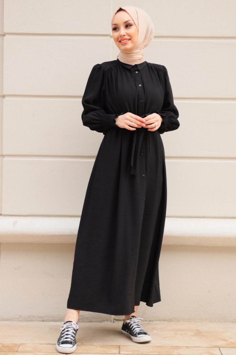 Anita Siyah Elbise