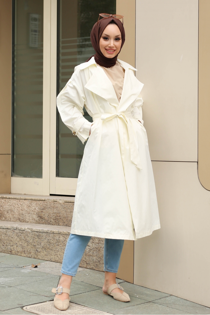 Arsena Ekru Trençkot