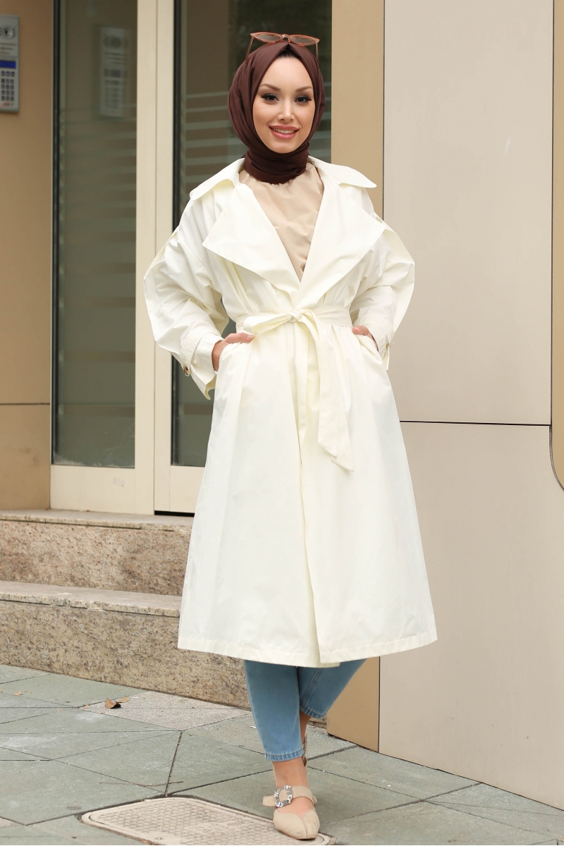 Arsena Ekru Trençkot