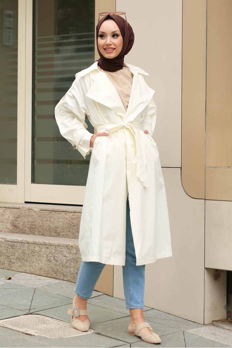 Arsena Ekru Trençkot