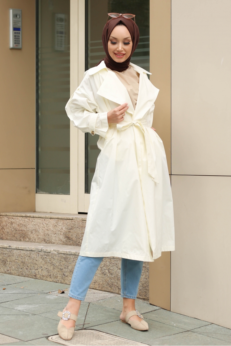 Arsena Ekru Trençkot