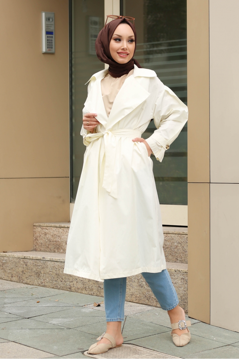 Arsena Ekru Trençkot