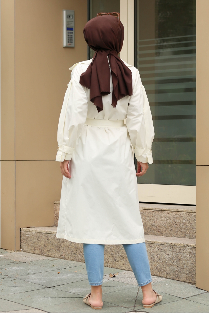 Arsena Ekru Trençkot