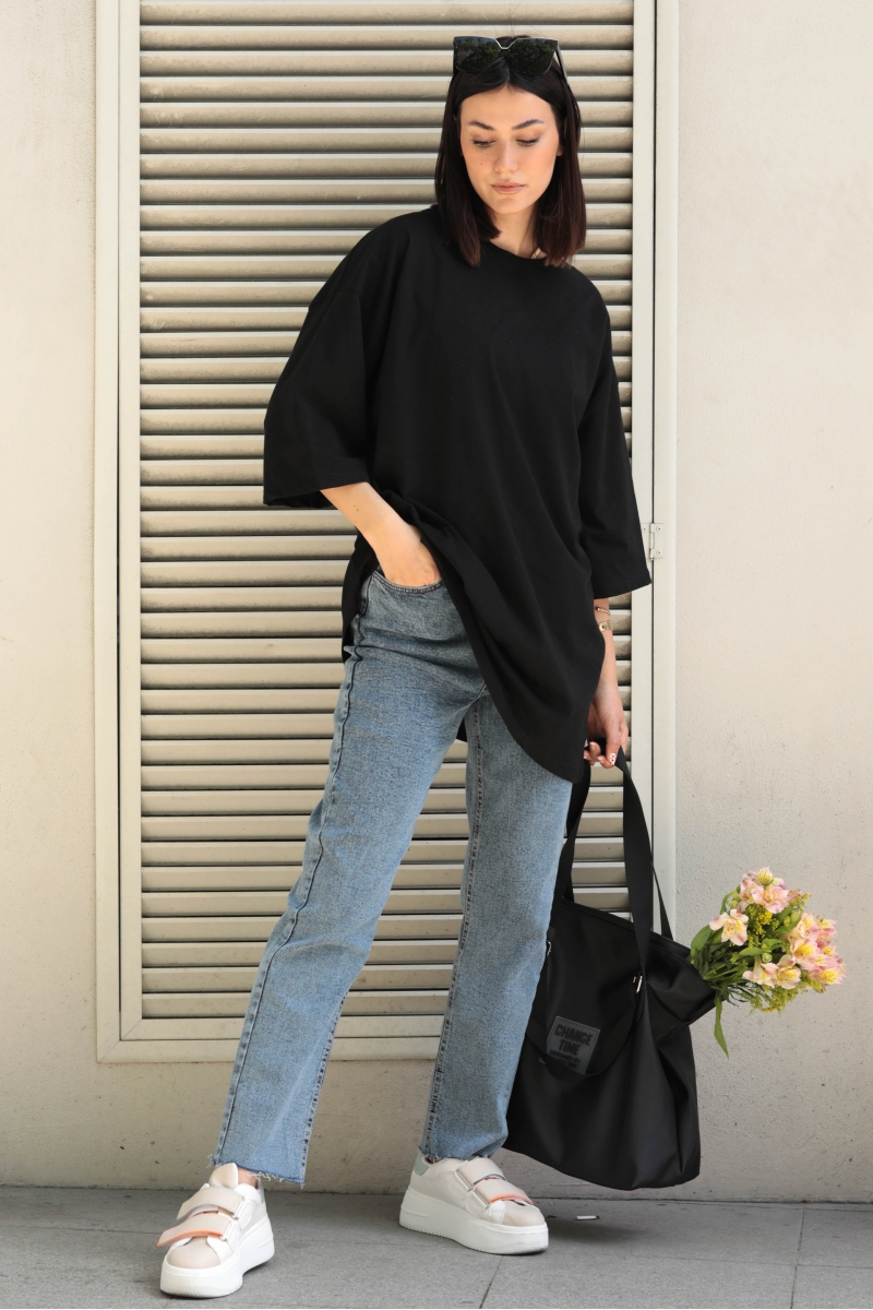 Beneza Siyah T-Shirt