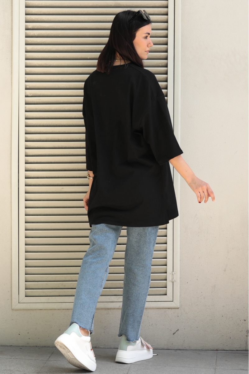 Beneza Siyah T-Shirt