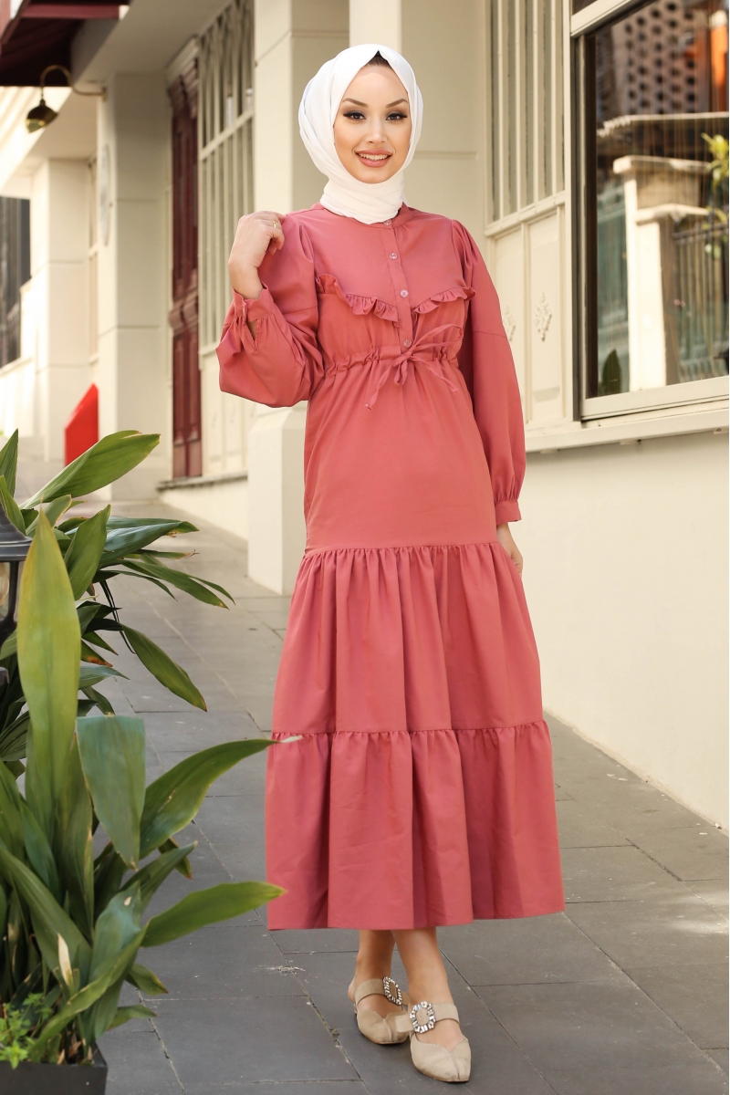 Benito Gül Kurusu Elbise