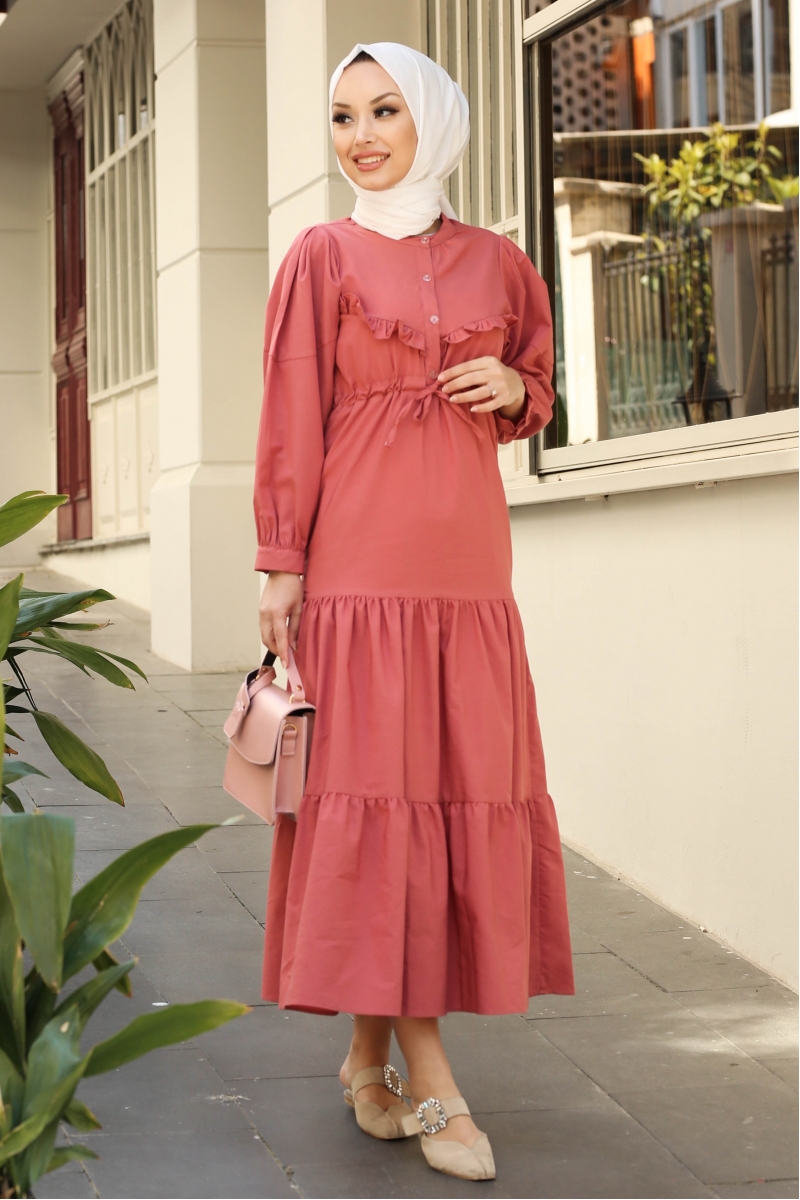 Benito Gül Kurusu Elbise