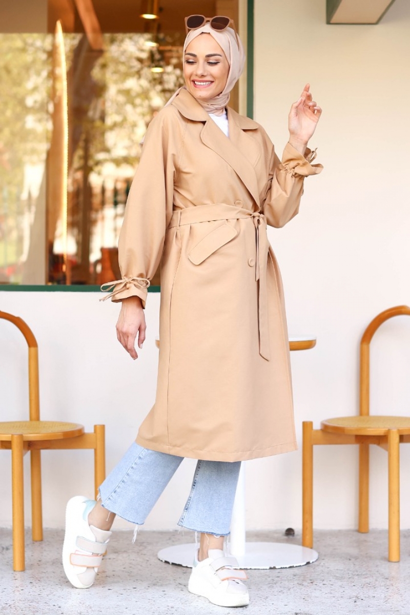 Borna Camel Trençkot