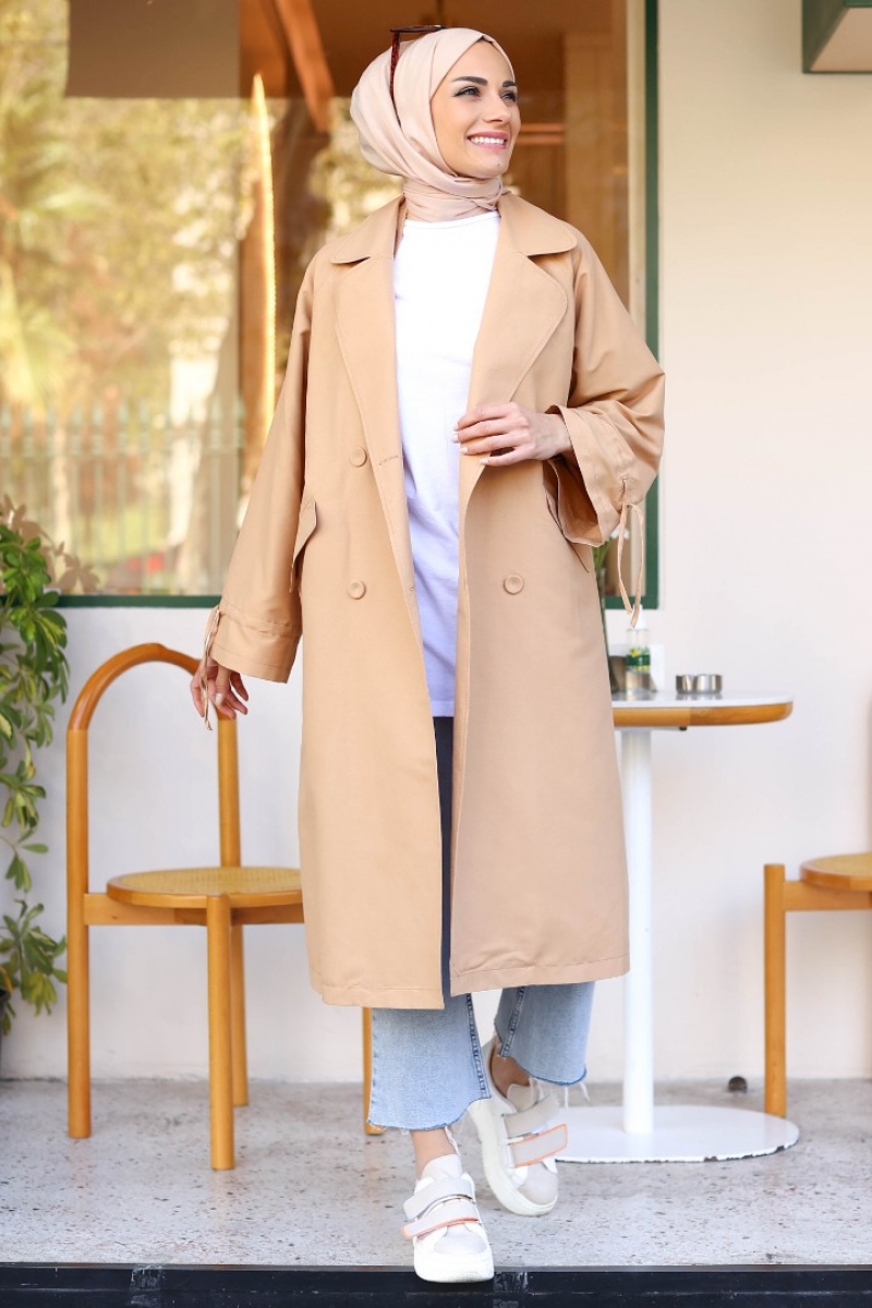 Borna Camel Trençkot