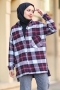 Calon Bordo Oduncu Gömlek