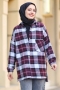 Calon Bordo Oduncu Gömlek