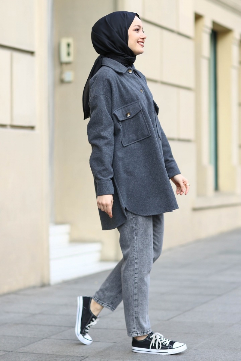 Enigma Antrasit Ceket