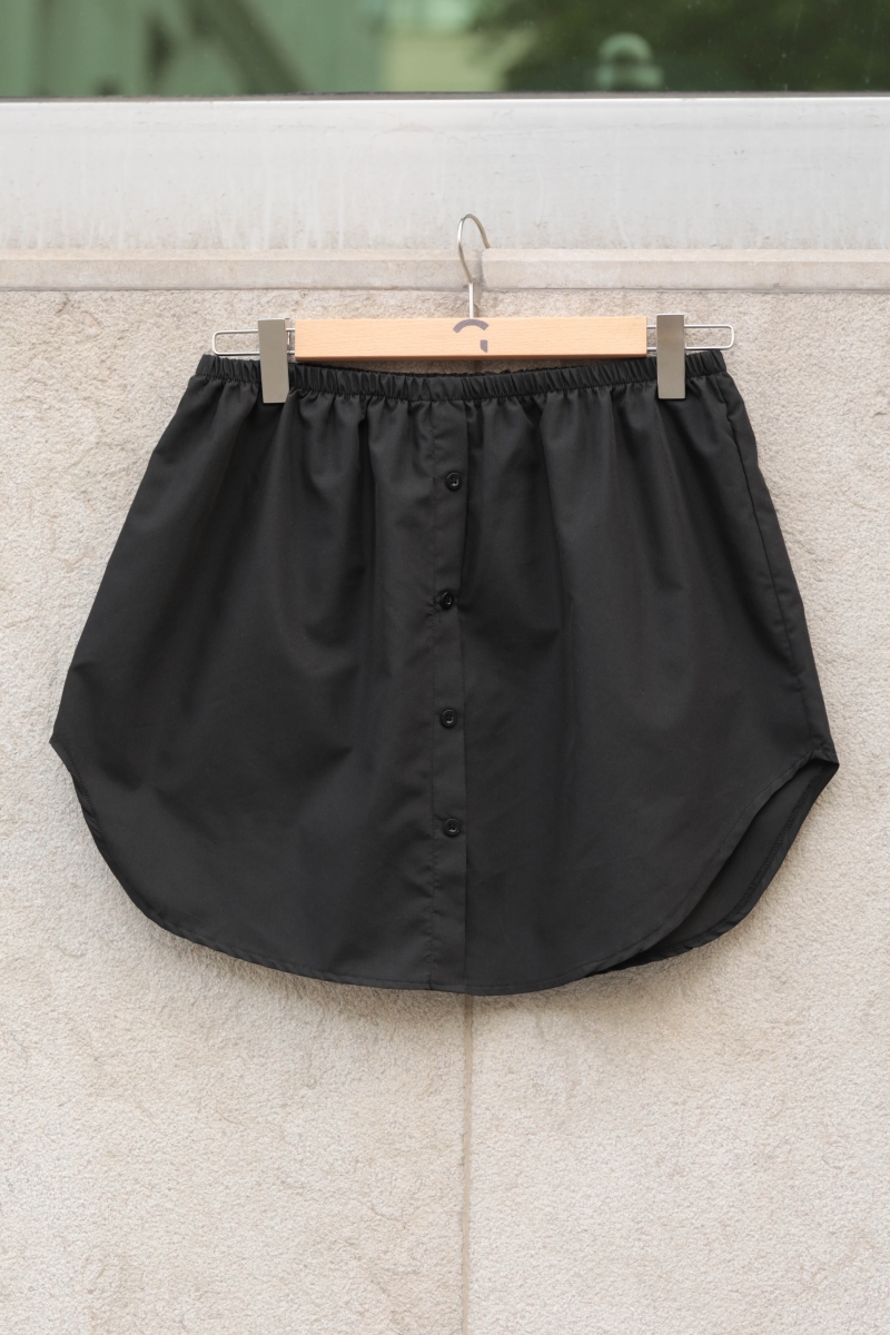 Force Siyah Gömlek İçlik Etek