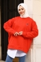 Fruit Kırmızı Sweat