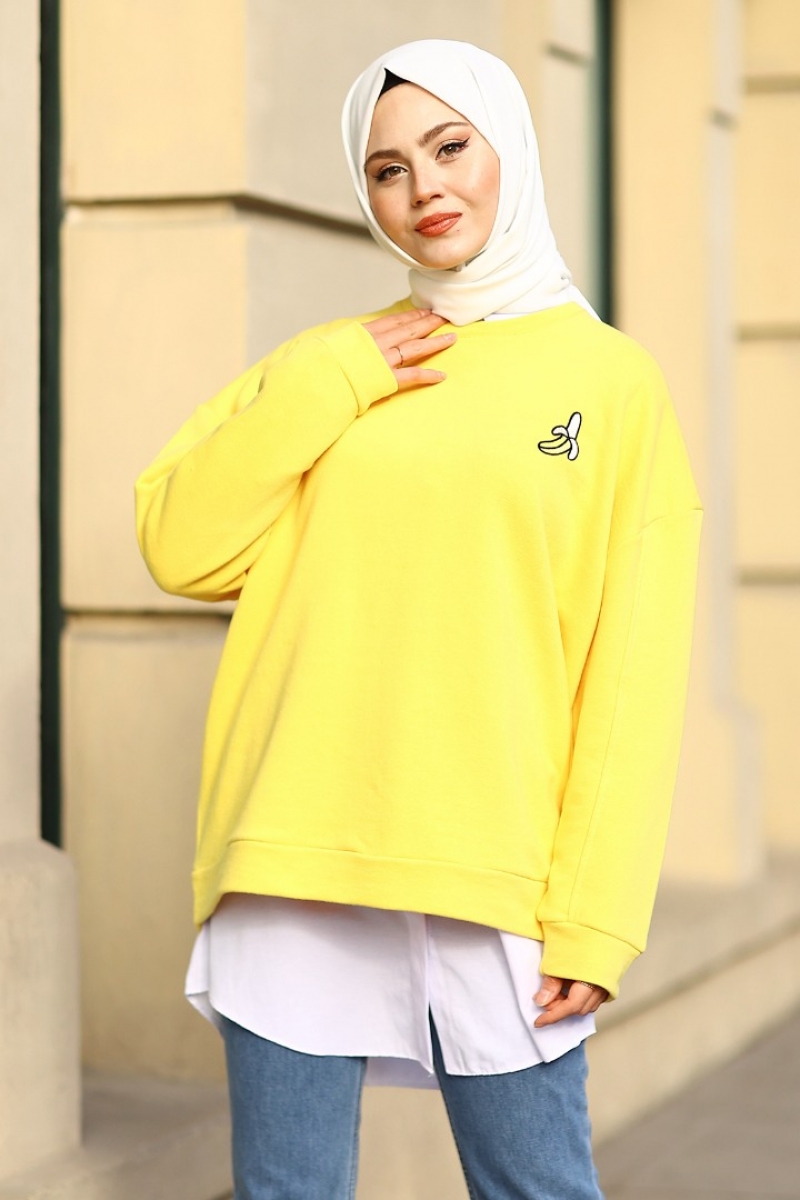 Fruit Sarı Sweat