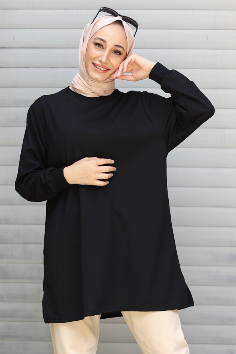 Jasia Black Tunic