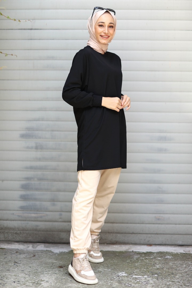 Jasia Siyah Tunik