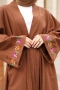 Lizon Kahverengi Kimono
