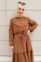 Mahima Kahverengi Elbise
