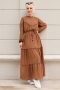 Mahima Kahverengi Elbise