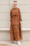 Mahima Kahverengi Elbise