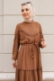 Mahima Kahverengi Elbise