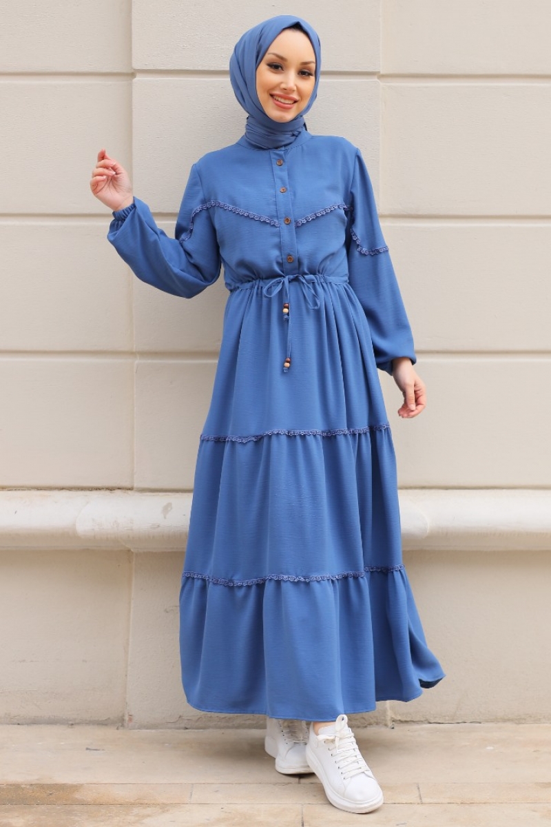 Mahima İndigo Elbise