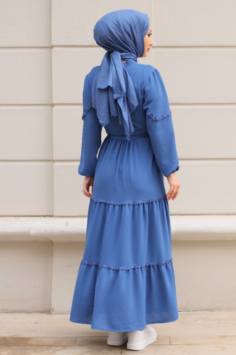 Mahima İndigo Elbise