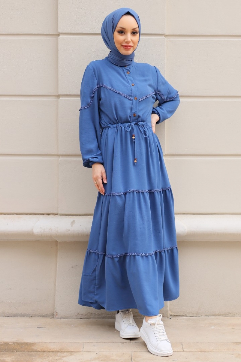 Mahima İndigo Elbise