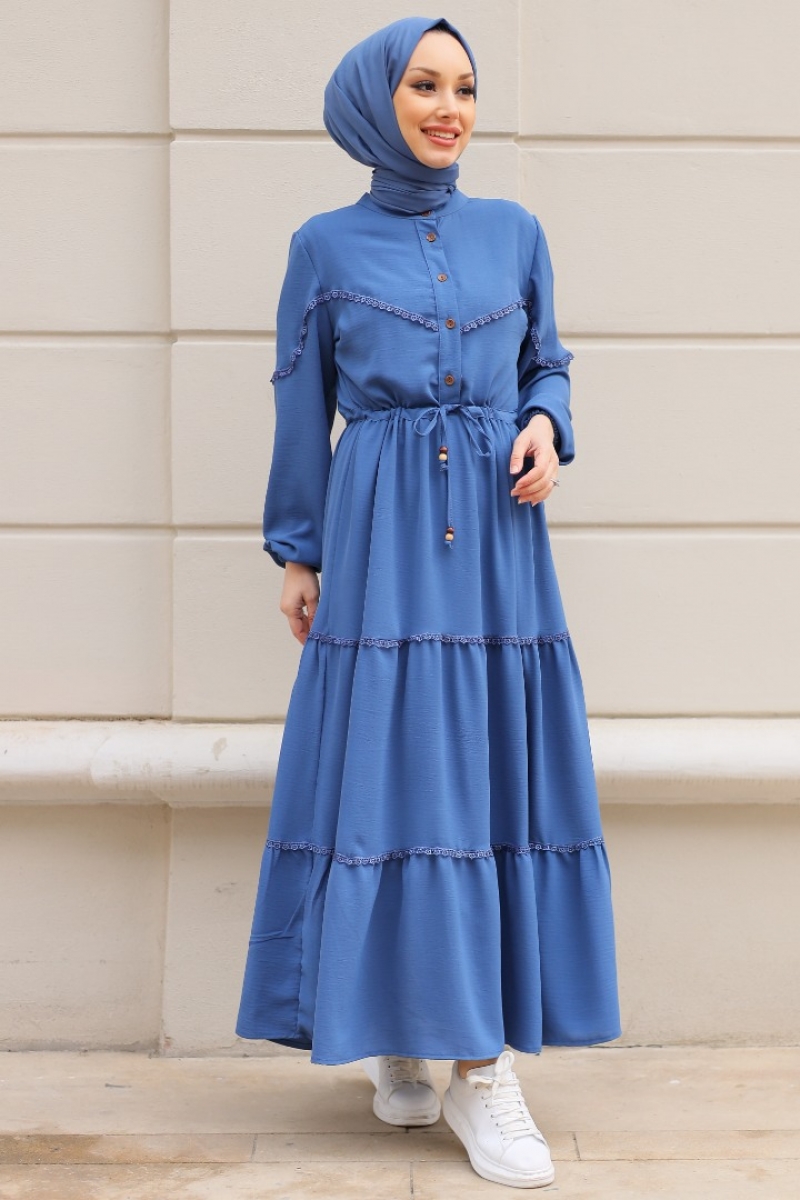 Mahima İndigo Elbise