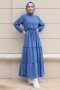 Mahima İndigo Elbise