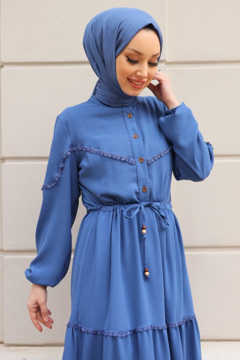 Mahima İndigo Elbise