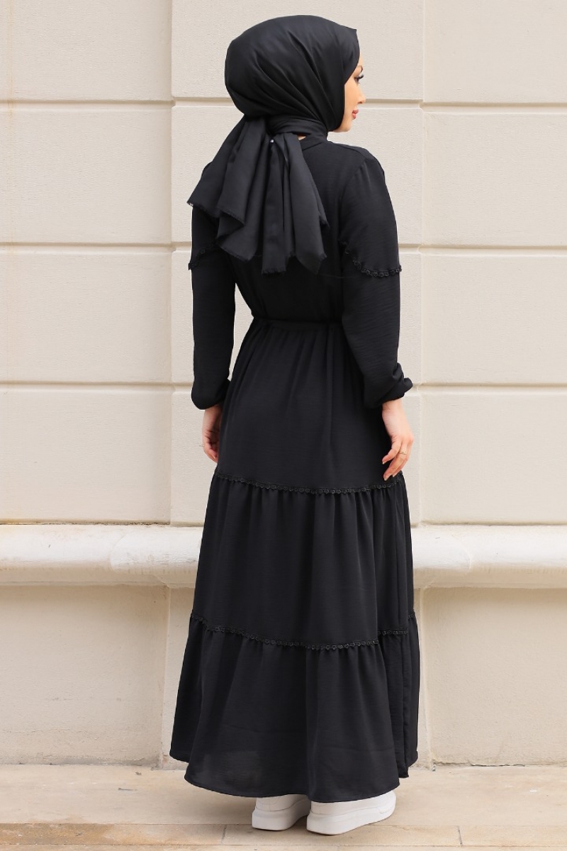 Mahima Siyah Elbise