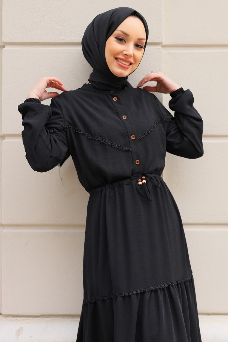 Mahima Siyah Elbise