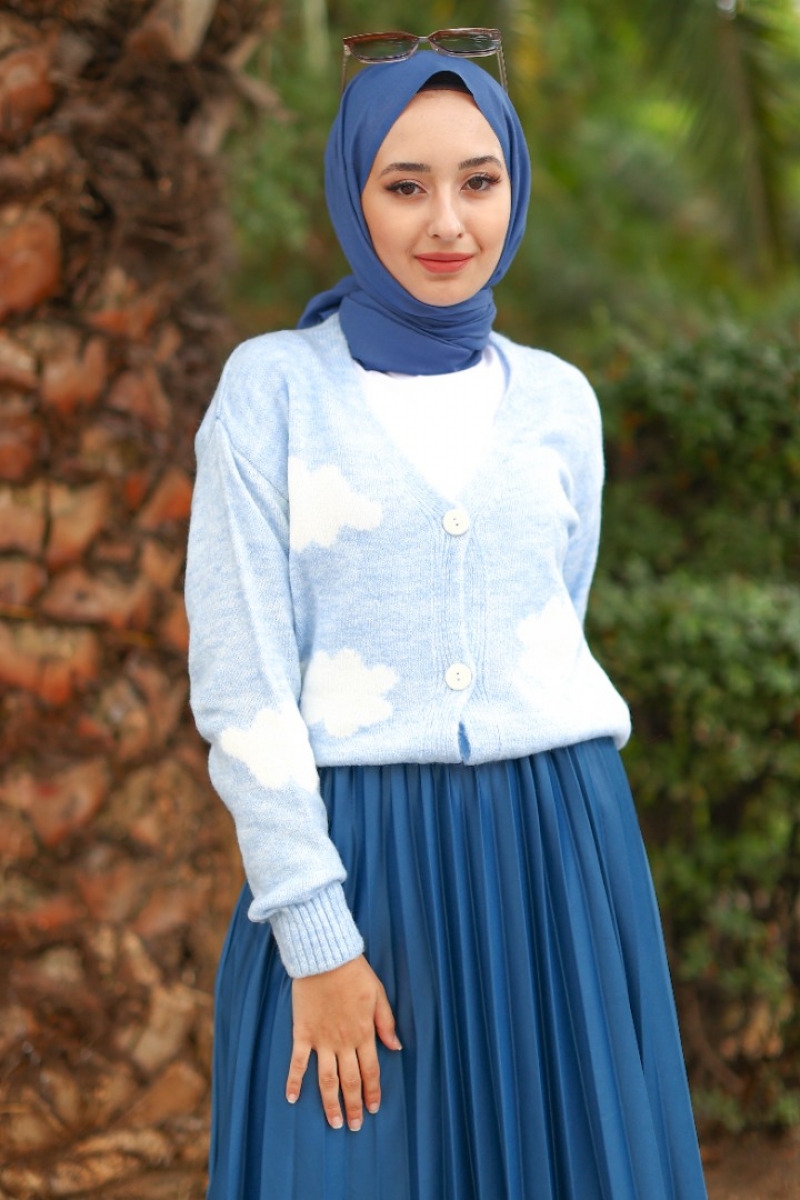 Marjon Açık Mavi Hırka