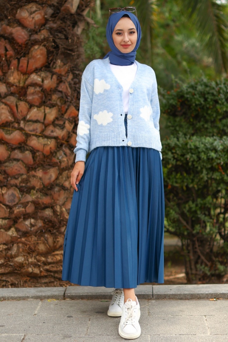 Marjon Açık Mavi Hırka