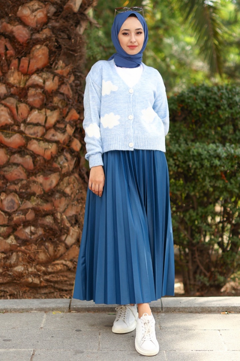 Marjon Açık Mavi Hırka