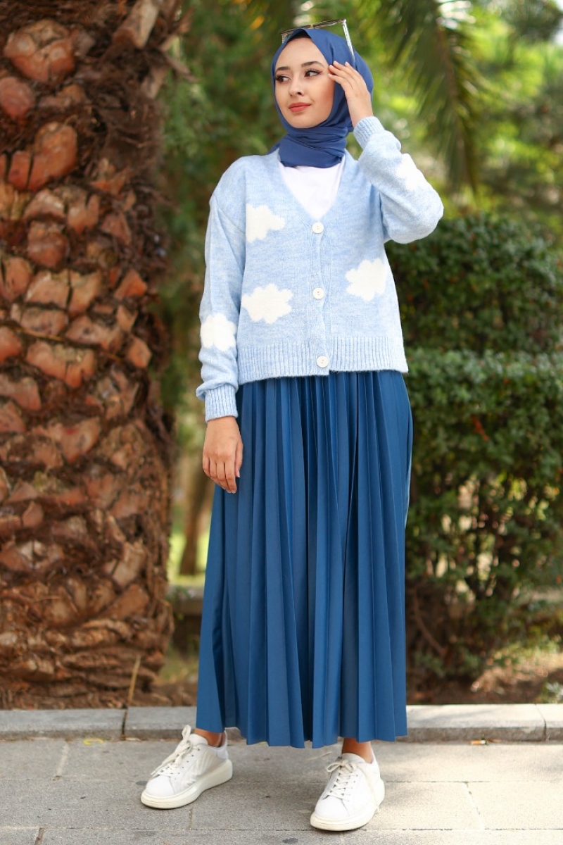 Marjon Açık Mavi Hırka