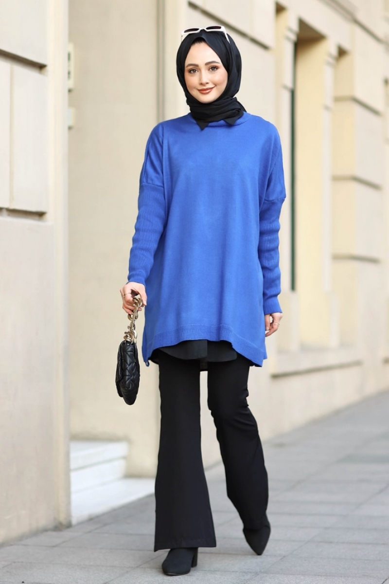 Merida Saks Mavisi Tunik