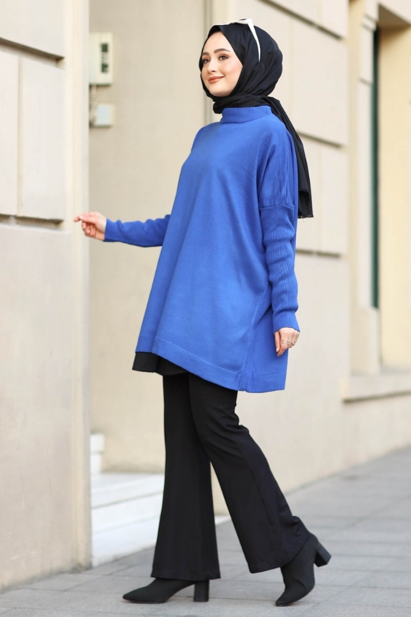 Merida Saks Mavisi Tunik