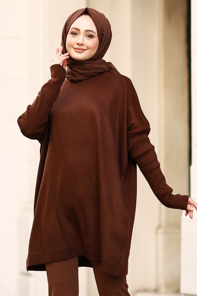 Merida Kahverengi Tunik