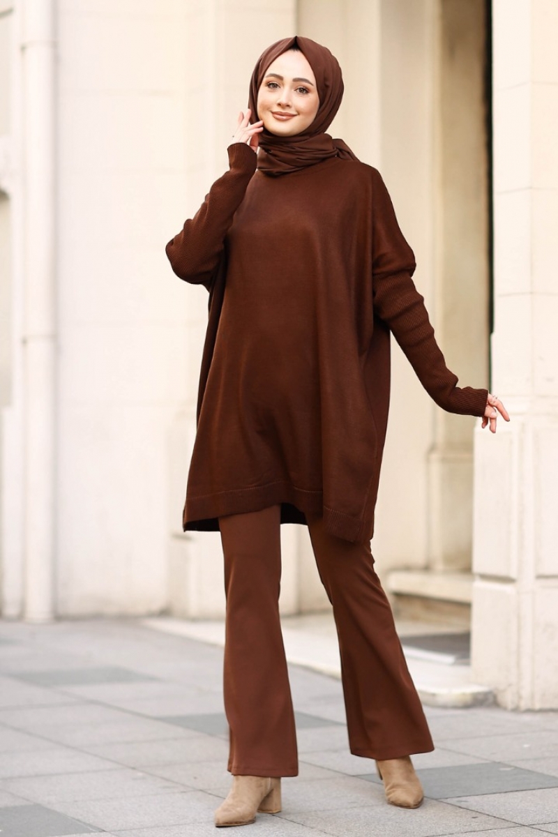 Merida Kahverengi Tunik