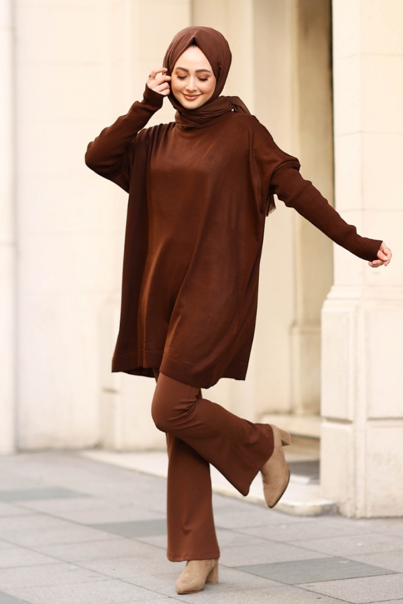 Merida Kahverengi Tunik