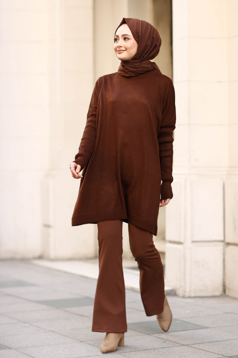 Merida Kahverengi Tunik