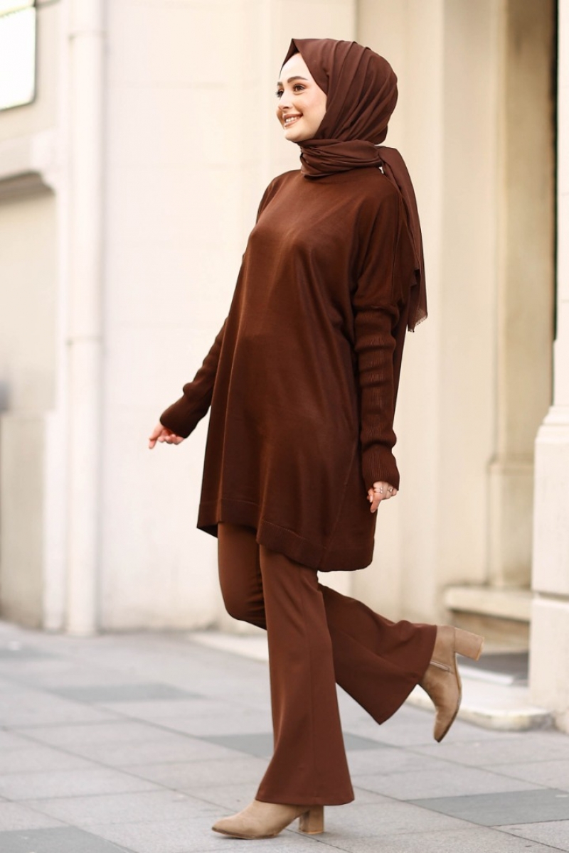 Merida Kahverengi Tunik