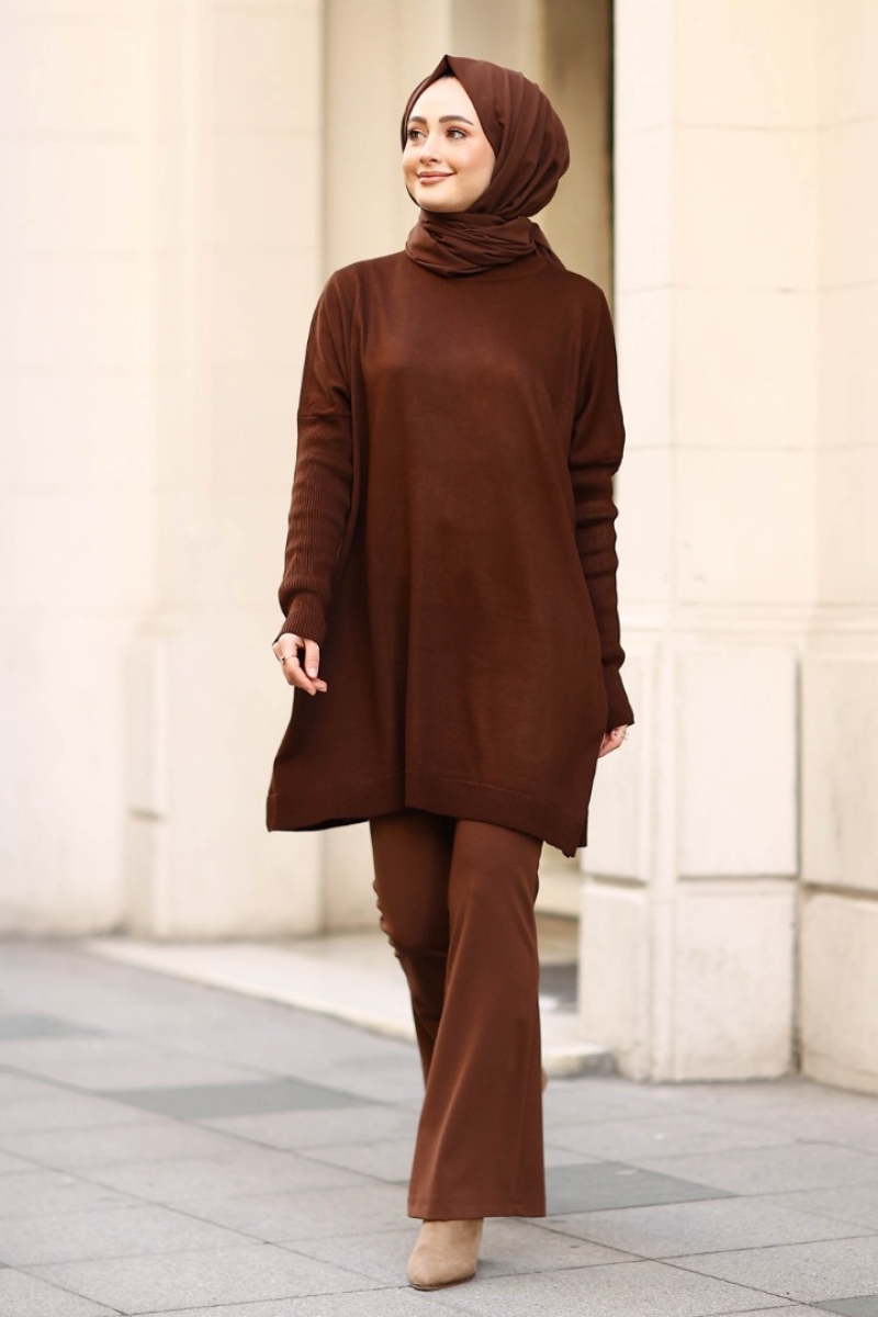 Merida Kahverengi Tunik