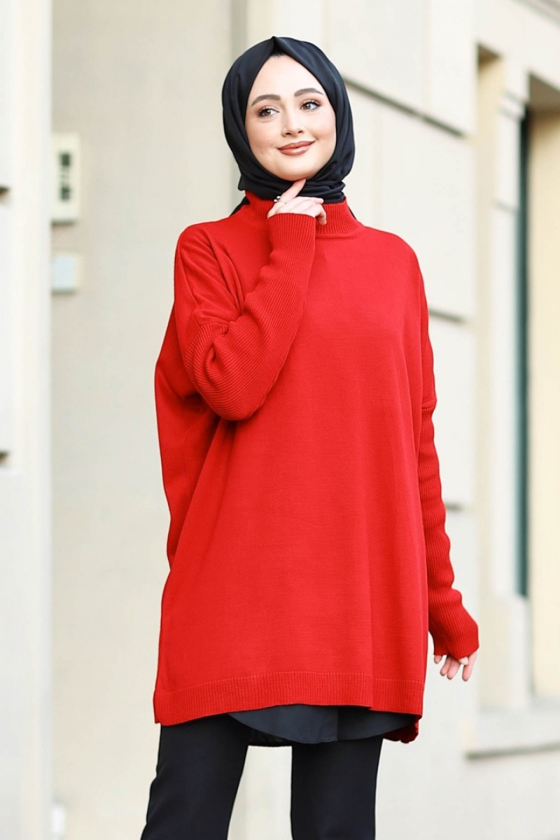 Merida Kırmızı Tunik