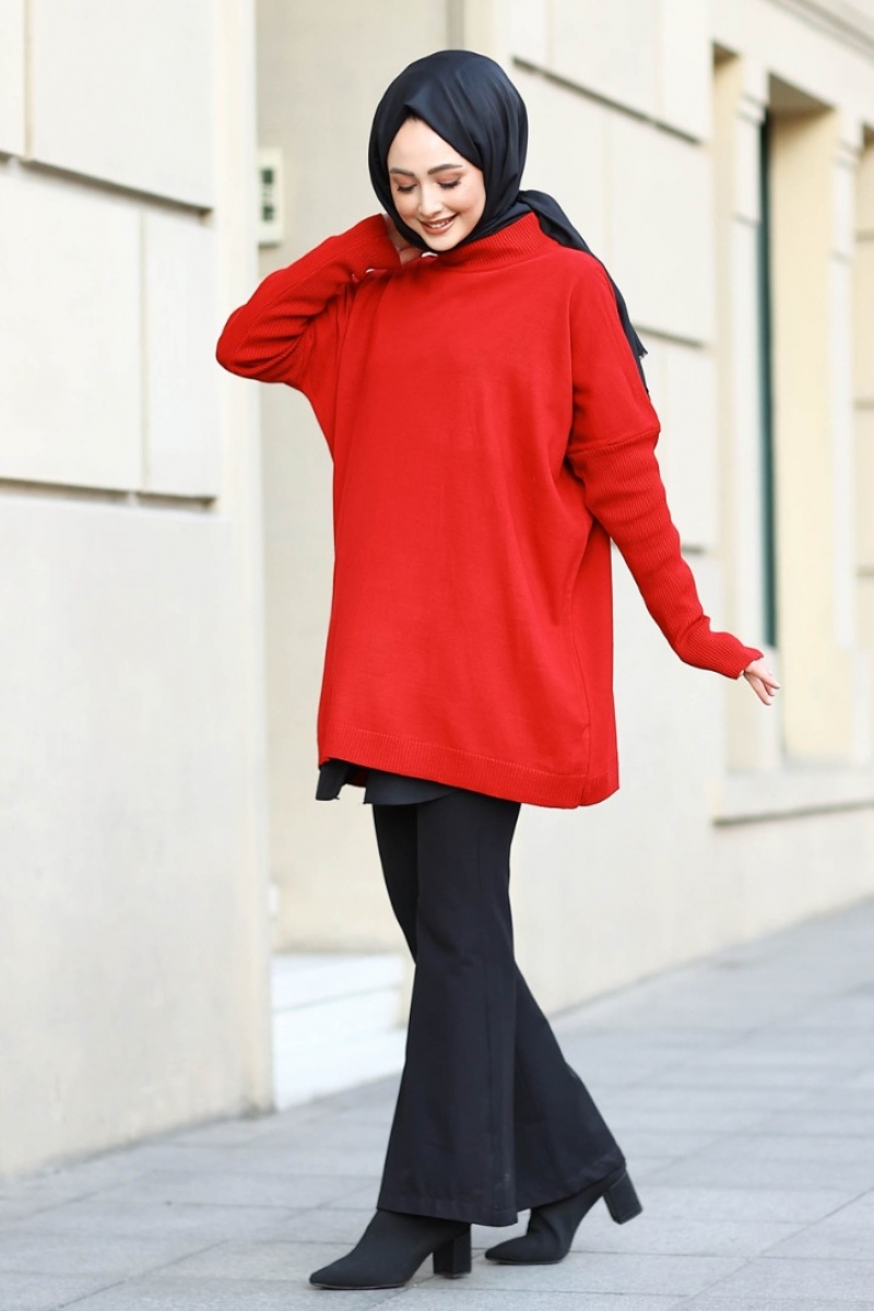 Merida Kırmızı Tunik