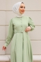 Minyu Mint Yeşili Elbise