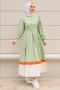 Minyu Mint Yeşili Elbise